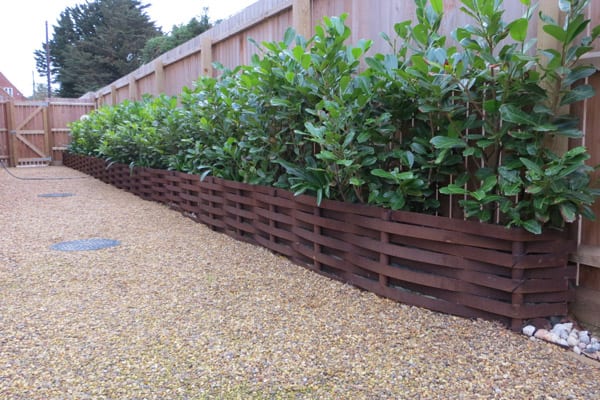woven steel garden raised bed east anglia