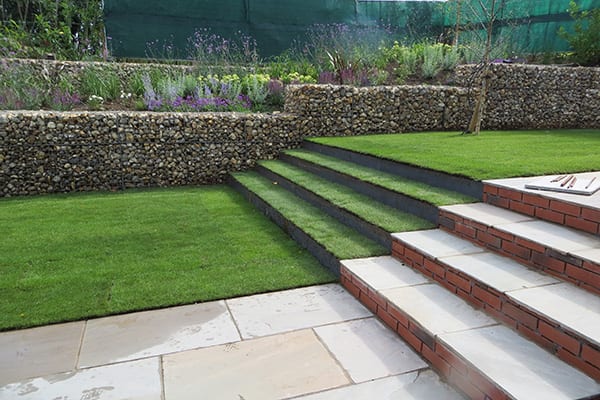 steel edging steps corten garden lawn edge