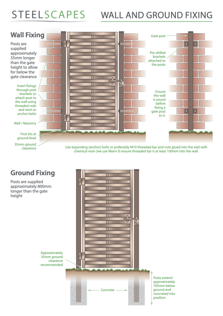Metal Garden Gates | Steel Gates | Steel Garden Gates | Steelscapes